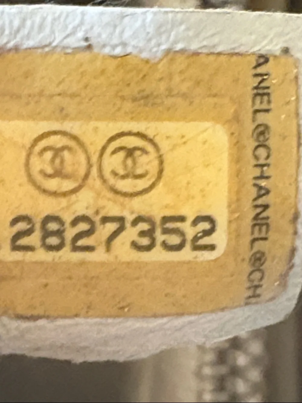 Chanel GST-shopper tote bag.  Condition-very good-excell.  Off white, silv hardw